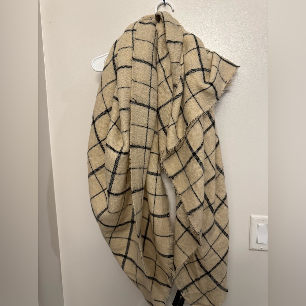 Zara large wrap scarf